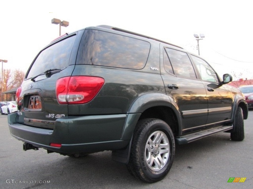 2006 Sequoia SR5 4WD - Timberland Mica / Light Charcoal photo #10