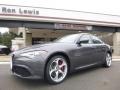 2018 Vesuvio Gray Metallic Alfa Romeo Giulia Ti AWD  photo #2