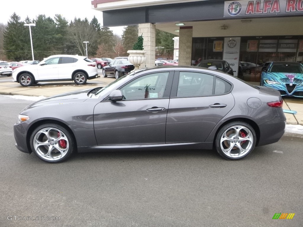 Vesuvio Gray Metallic 2018 Alfa Romeo Giulia Ti AWD Exterior Photo #125226157