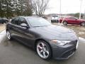 Vesuvio Gray Metallic 2018 Alfa Romeo Giulia Ti AWD Exterior