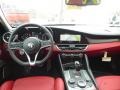 2018 Alfa Romeo Giulia Black/Red Interior Dashboard Photo