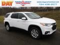 2018 Summit White Chevrolet Traverse LT AWD  photo #1