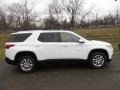 2018 Summit White Chevrolet Traverse LT AWD  photo #2