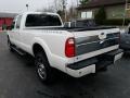White Platinum Metallic - F350 Super Duty Lariat Crew Cab 4x4 Photo No. 3