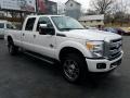White Platinum Metallic - F350 Super Duty Lariat Crew Cab 4x4 Photo No. 9