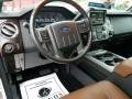 White Platinum Metallic - F350 Super Duty Lariat Crew Cab 4x4 Photo No. 20