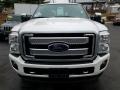 White Platinum Metallic - F350 Super Duty Lariat Crew Cab 4x4 Photo No. 40