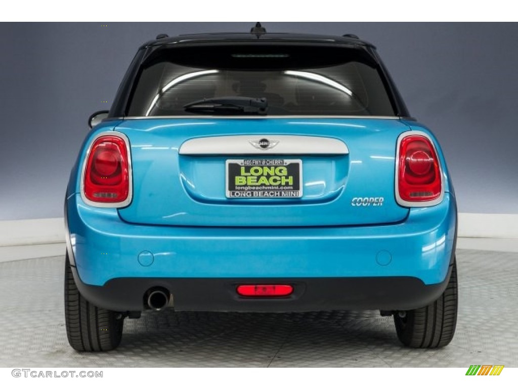 2015 Cooper Hardtop 4 Door - Deep Blue Metallic / Carbon Black photo #3