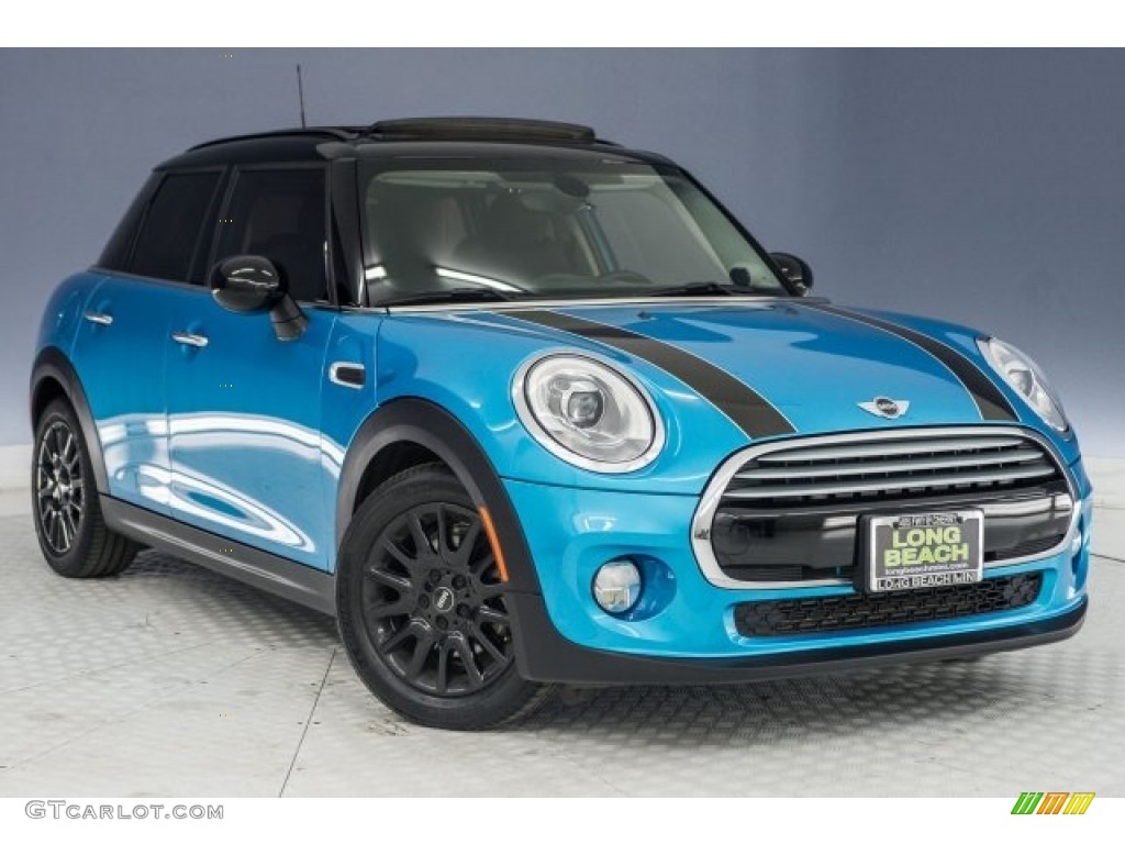 2015 Cooper Hardtop 4 Door - Deep Blue Metallic / Carbon Black photo #12