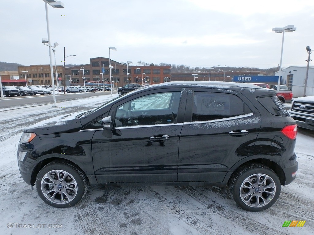 Shadow Black 2018 Ford EcoSport Titanium 4WD Exterior Photo #125229887