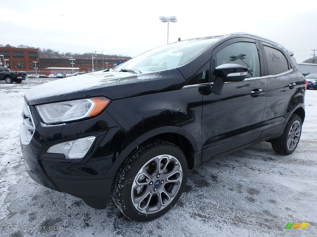 Shadow Black 2018 Ford EcoSport Titanium 4WD Exterior Photo #125229921
