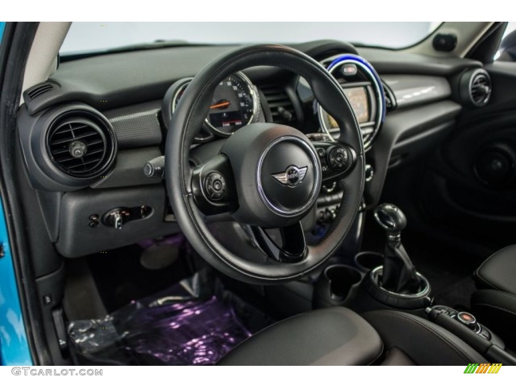 2015 Cooper Hardtop 4 Door - Deep Blue Metallic / Carbon Black photo #15