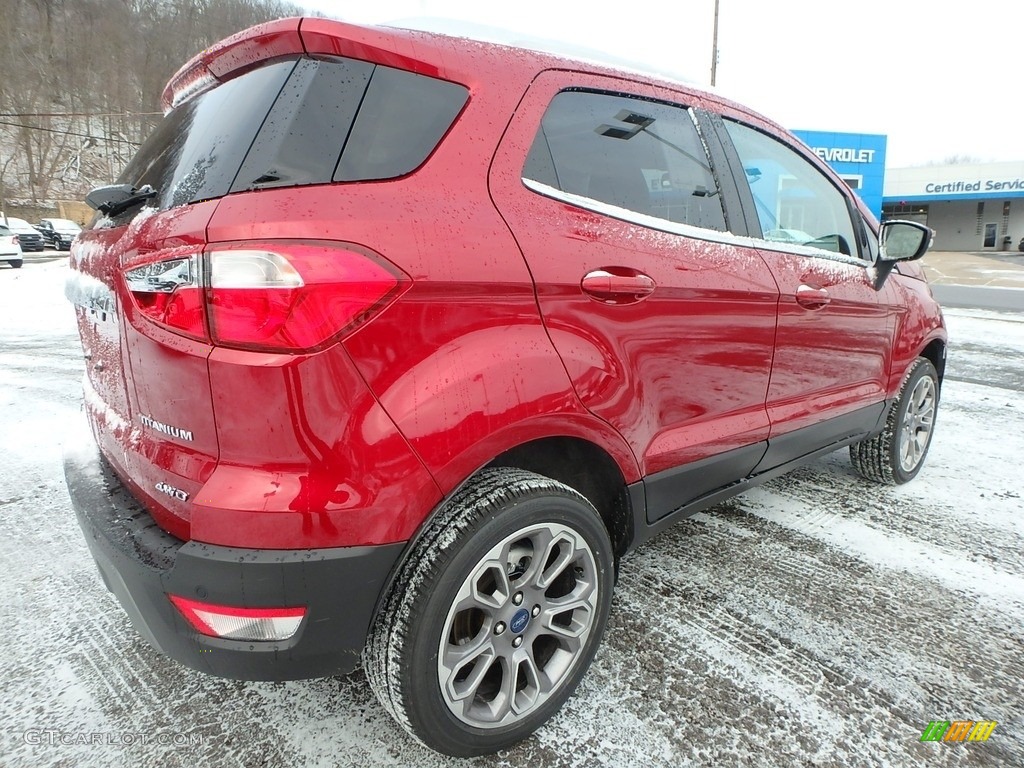 2018 EcoSport Titanium 4WD - Ruby Red / Ebony Black photo #3