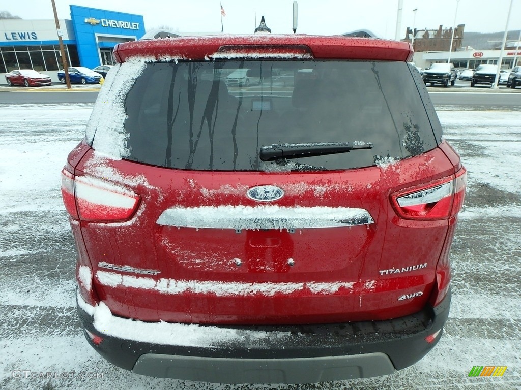 2018 EcoSport Titanium 4WD - Ruby Red / Ebony Black photo #4