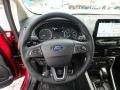 Ebony Black 2018 Ford EcoSport Titanium 4WD Steering Wheel