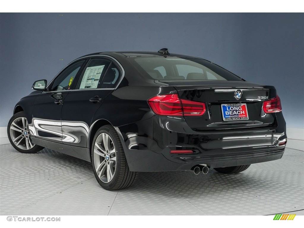 2018 3 Series 330i Sedan - Jet Black / Black photo #3