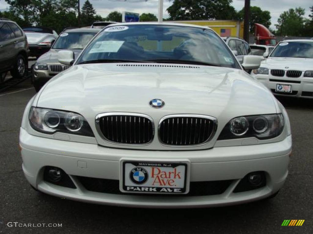 2006 3 Series 325i Coupe - Alpine White / Black photo #3