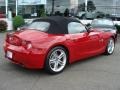 2006 Imola Red BMW M Roadster  photo #15
