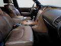 Limited Mocha Brown Front Seat Photo for 2017 Infiniti QX80 #125232965
