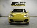 2002 Speed Yellow Porsche 911 Turbo Coupe  photo #3