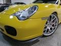 2002 Speed Yellow Porsche 911 Turbo Coupe  photo #13