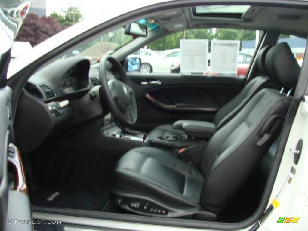 2006 3 Series 325i Coupe - Alpine White / Black photo #11