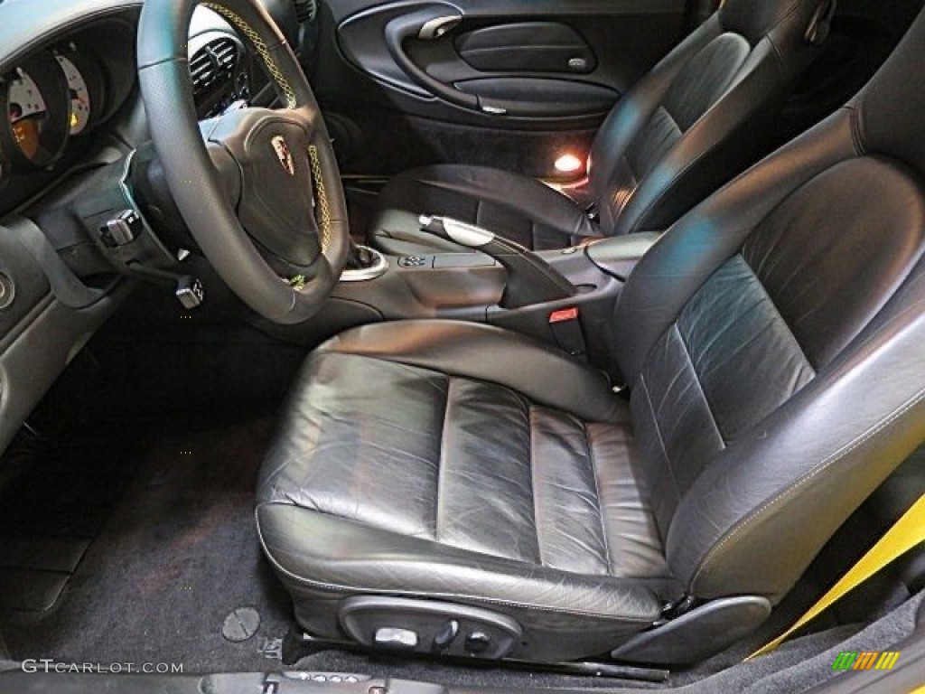 2002 911 Turbo Coupe - Speed Yellow / Black photo #24