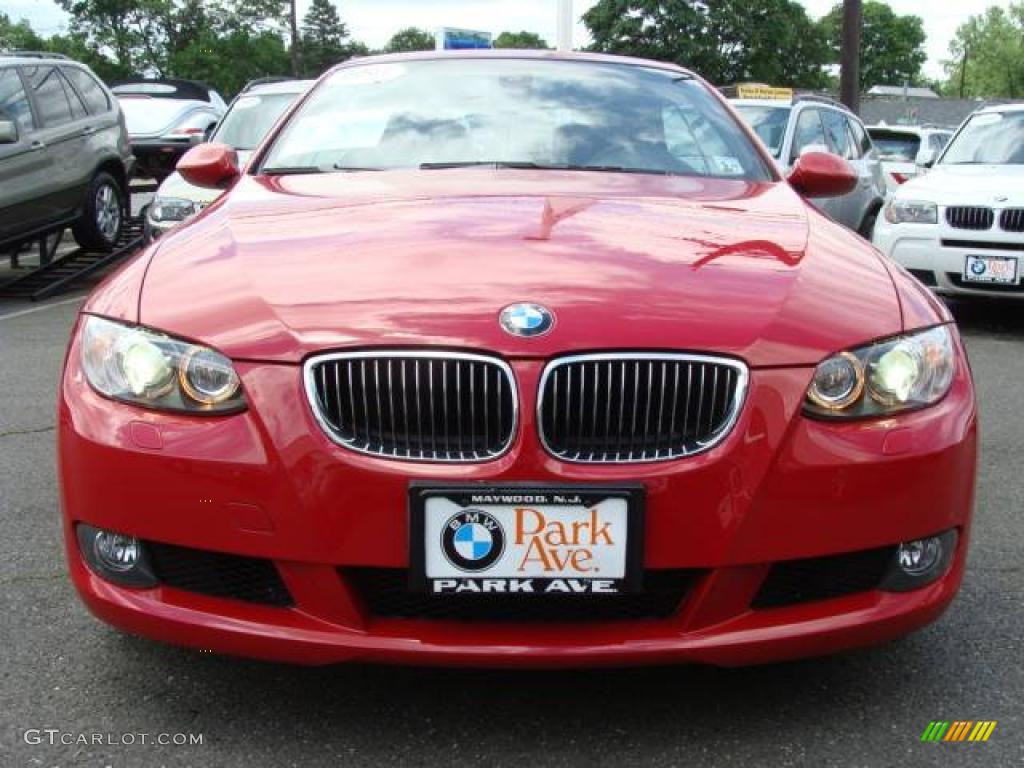 2007 3 Series 328i Convertible - Crimson Red / Black photo #5