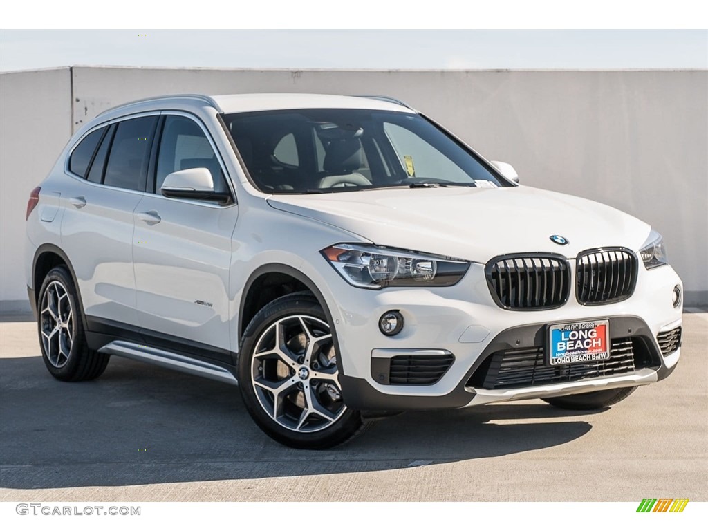 Alpine White 2018 BMW X1 sDrive28i Exterior Photo #125234570