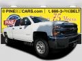 Summit White 2018 Chevrolet Silverado 3500HD Work Truck Crew Cab 4x4