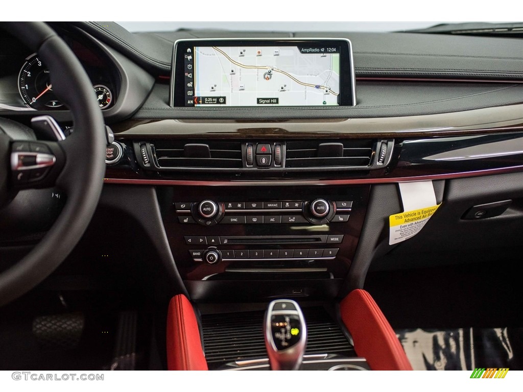 2018 X6 xDrive50i - Alpine White / Coral Red/Black photo #5
