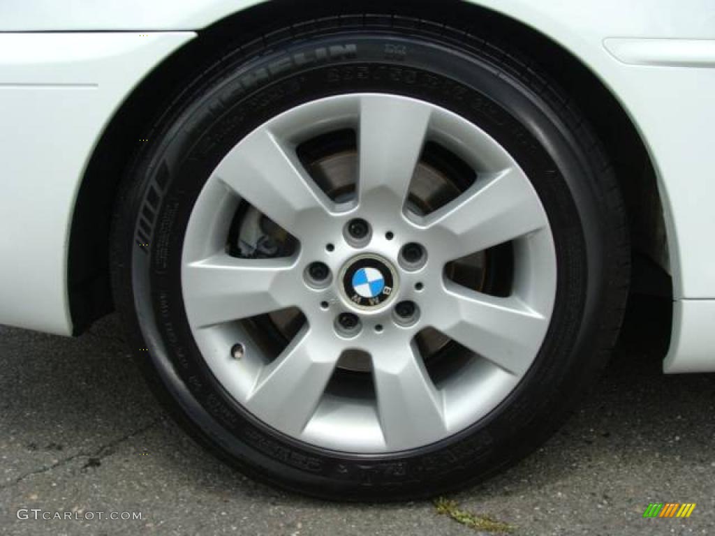 2006 3 Series 325i Coupe - Alpine White / Black photo #23