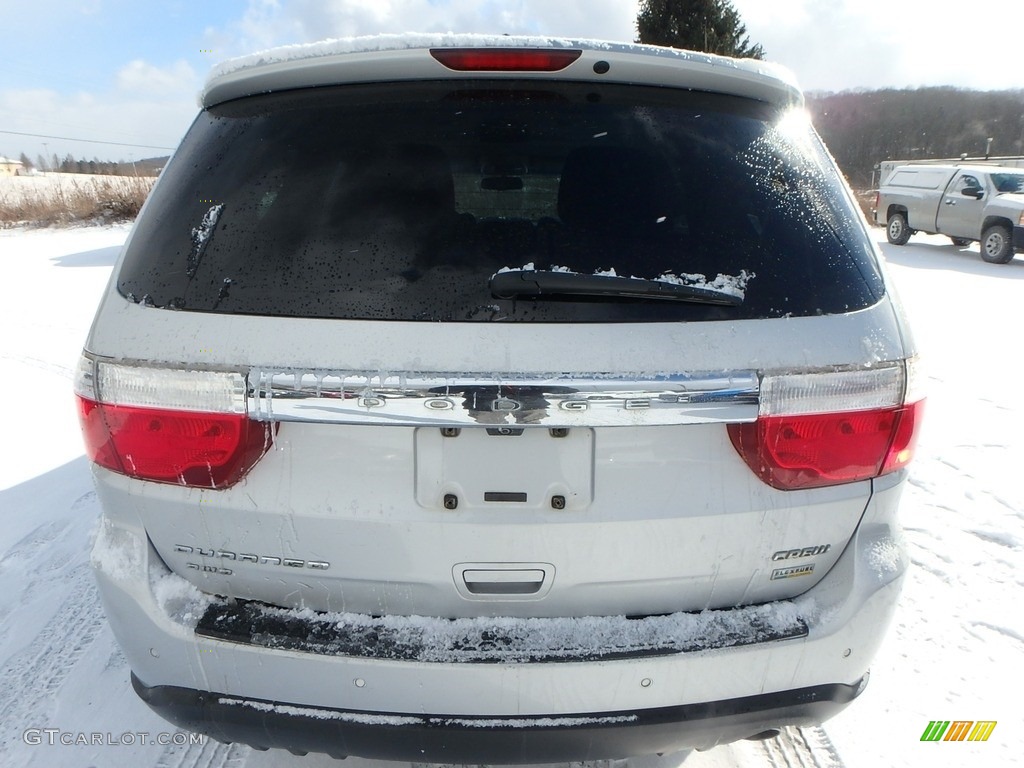 2012 Durango Crew AWD - Bright Silver Metallic / Black photo #10