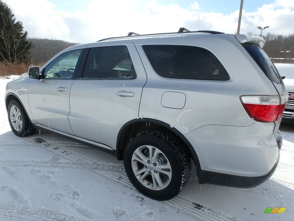 2012 Durango Crew AWD - Bright Silver Metallic / Black photo #13