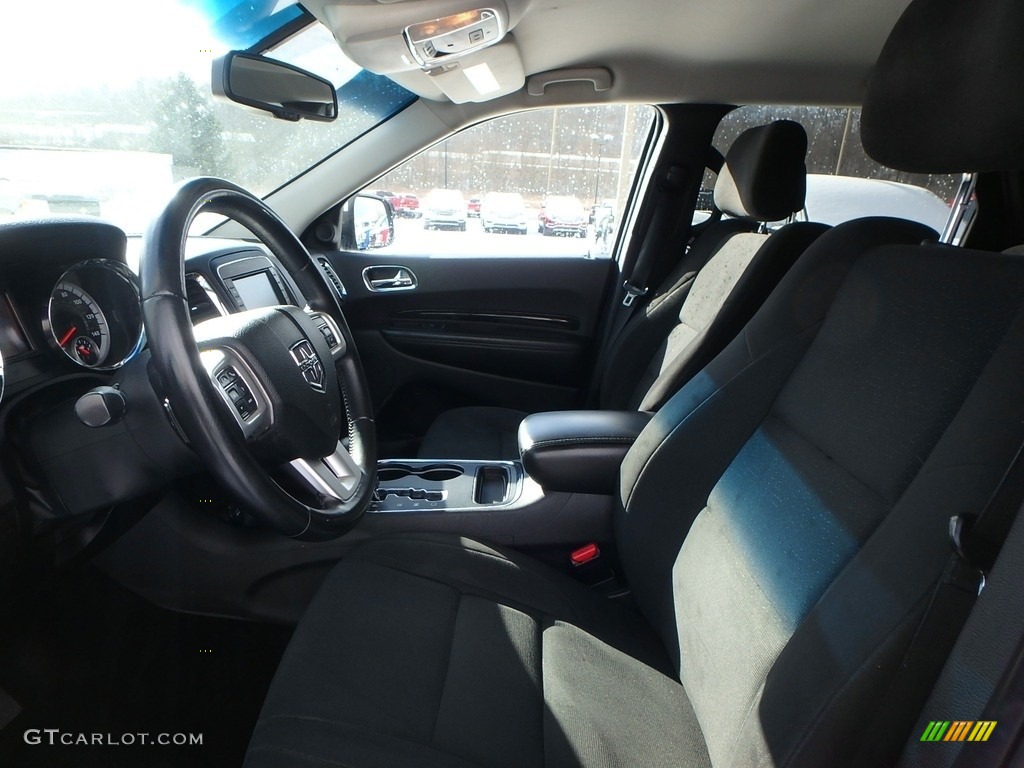 2012 Durango Crew AWD - Bright Silver Metallic / Black photo #16