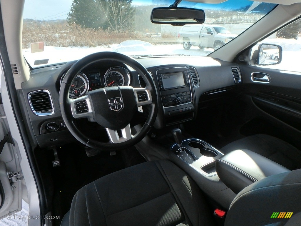 2012 Durango Crew AWD - Bright Silver Metallic / Black photo #19