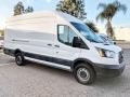 Oxford White 2017 Ford Transit Van 250 HR Long Exterior