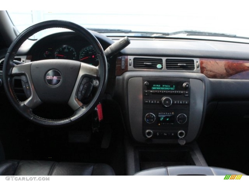 2010 Sierra 1500 SLT Crew Cab - Onyx Black / Ebony photo #27