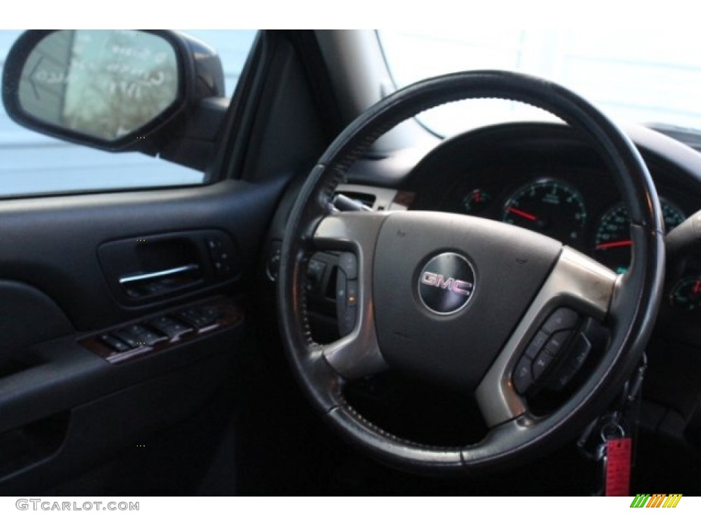 2010 Sierra 1500 SLT Crew Cab - Onyx Black / Ebony photo #28