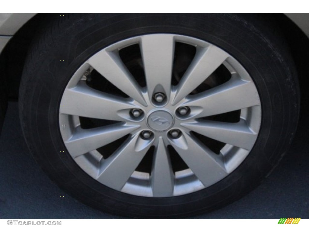 2009 Sonata Limited - Willow Gray / Gray photo #5