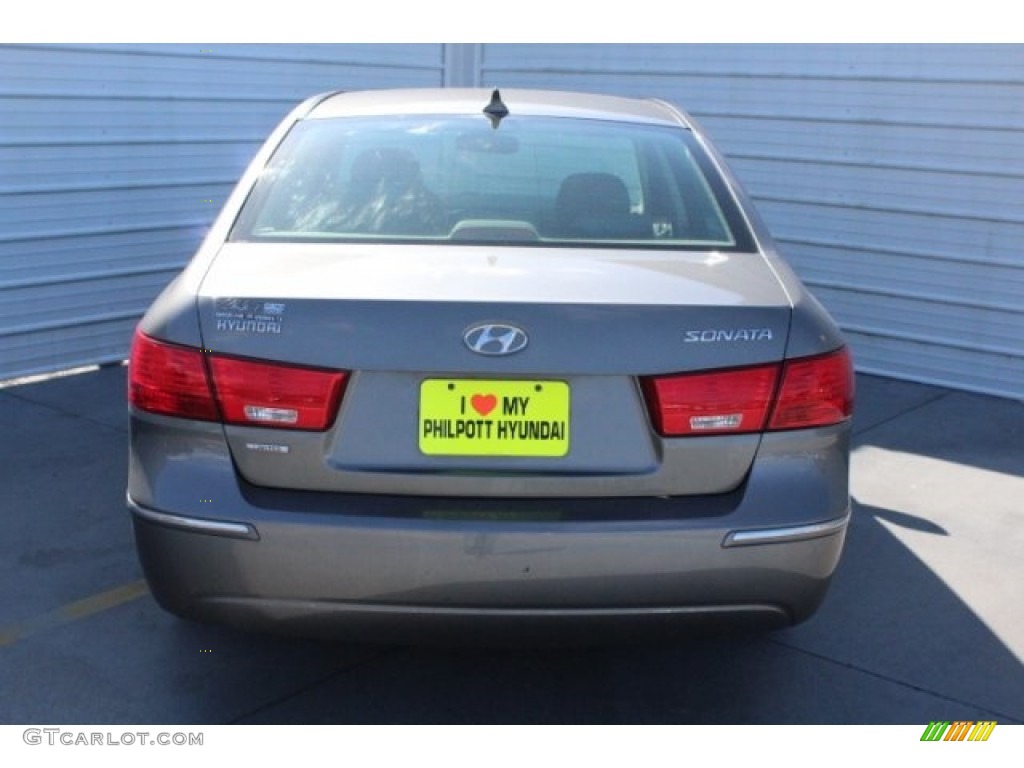 2009 Sonata Limited - Willow Gray / Gray photo #9