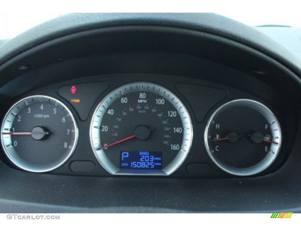 2009 Sonata Limited - Willow Gray / Gray photo #22