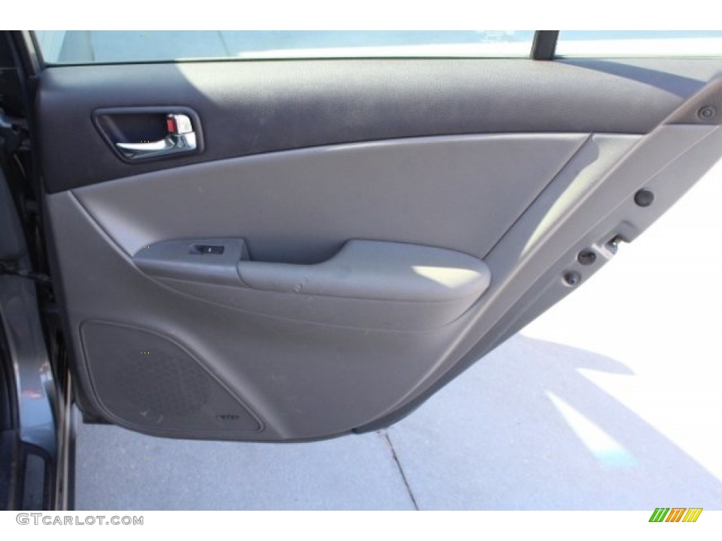 2009 Sonata Limited - Willow Gray / Gray photo #29
