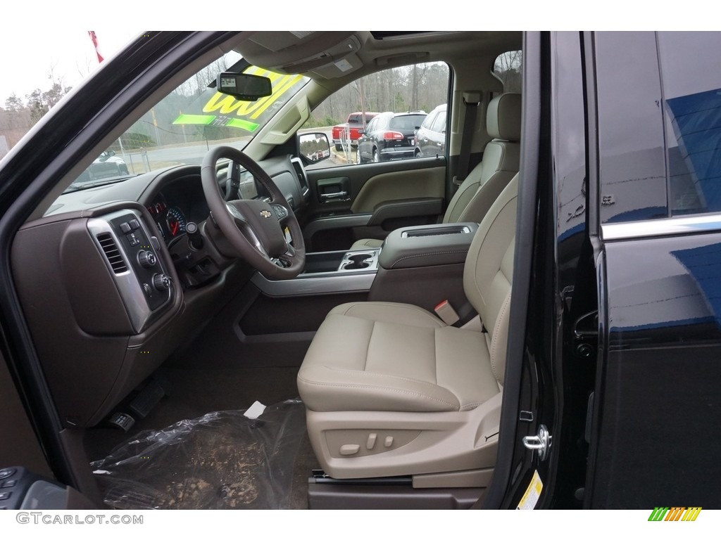 2018 Silverado 1500 LTZ Crew Cab 4x4 - Black / Cocoa Dune photo #9