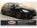 Crystal Black Pearl 2018 Honda Civic Sport Touring Hatchback