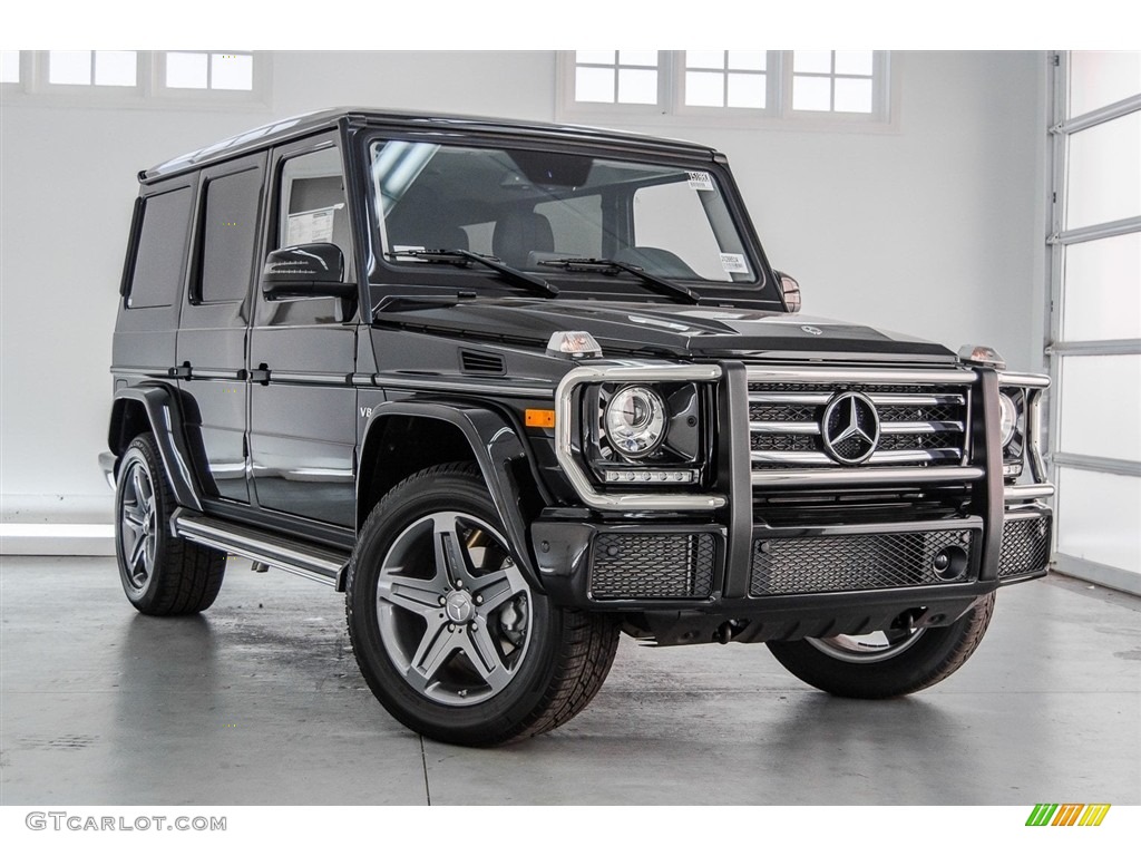 Obsidian Black Metallic 2018 Mercedes-Benz G 550 Exterior Photo #125242814