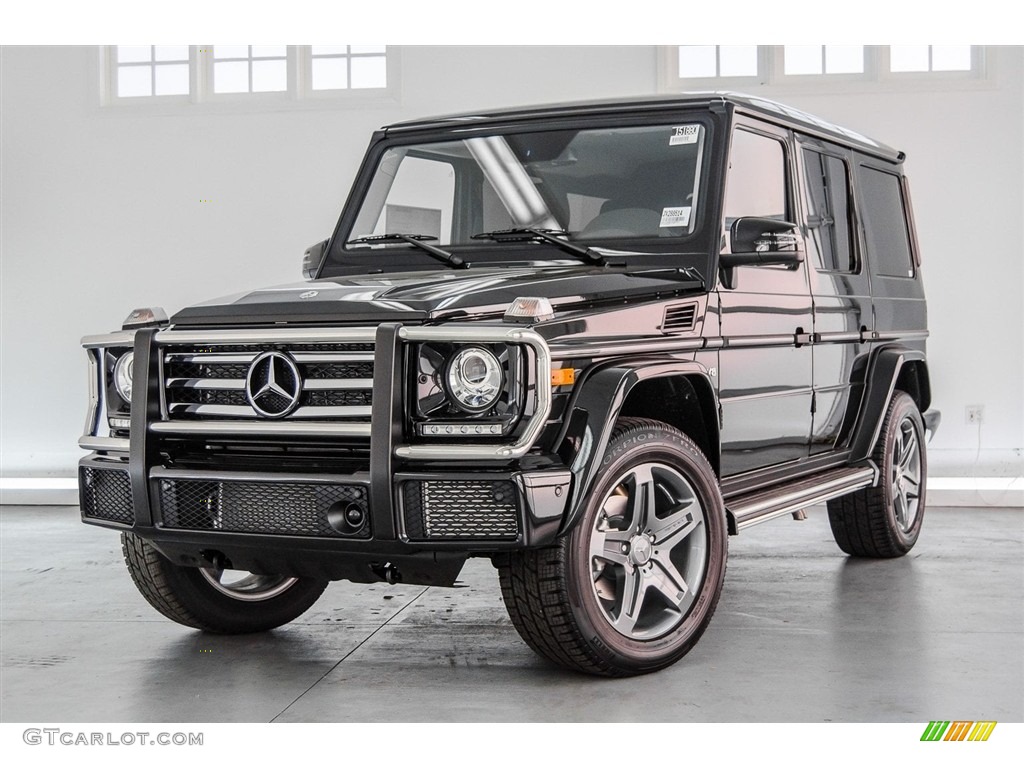 Obsidian Black Metallic 2018 Mercedes-Benz G 550 Exterior Photo #125242907