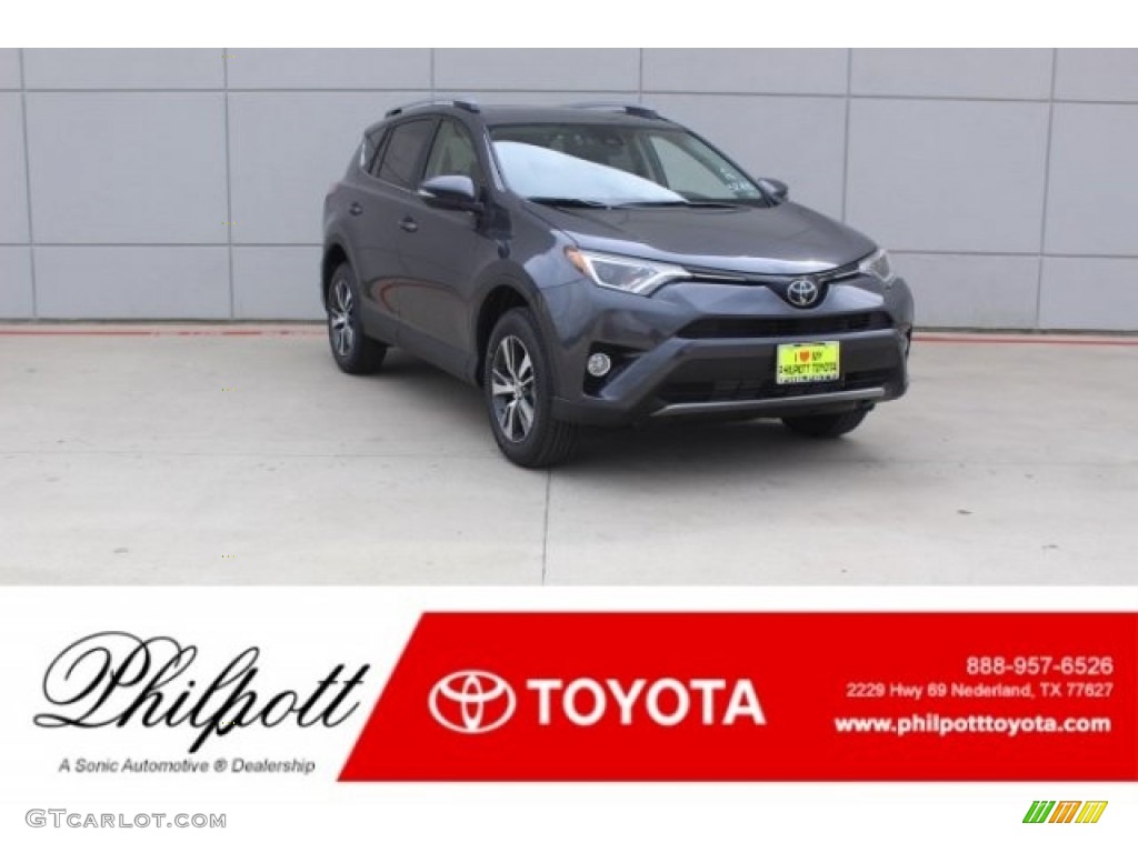 2018 RAV4 XLE - Magnetic Gray Metallic / Black photo #1