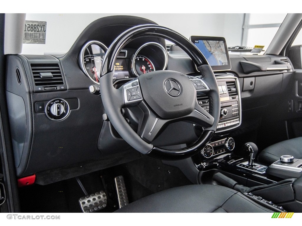 2018 Mercedes-Benz G 550 Black Dashboard Photo #125243181