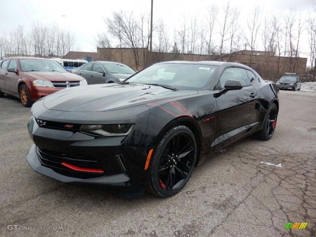 Black Chevrolet Camaro